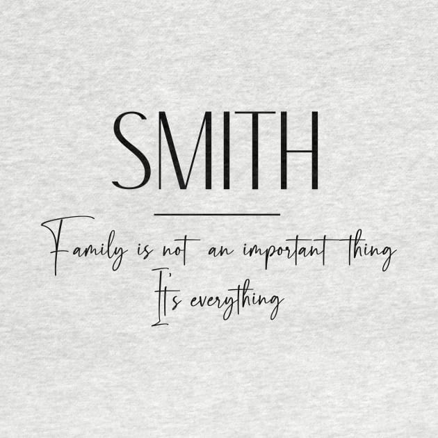 Smith Family, Smith Name, Smith Middle Name by Rashmicheal